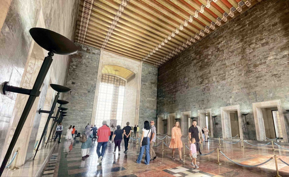 The Hall of Honor at Atatürks Mausoleum