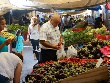 Wednesday Market in Icmeler